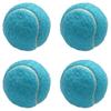 hzzsbu Tennis Balls, 4 Pcs High Elasticity Training Tennis Balls Practice Balls, Pet Dog Playing Balls, Fit for Beginner Training Ball view 1