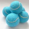 hzzsbu Tennis Balls, 4 Pcs High Elasticity Training Tennis Balls Practice Balls, Pet Dog Playing Balls, Fit for Beginner Training Ball view 2
