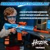 Hozor TriFireX Rechargeable Motorized Blaster Tactical Vest Kit, Multi-Play Styles, 3 Firing Modes, 2 Clips, 150 Foam Darts, Kids Toys & Gifts. view 4