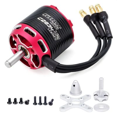 14 Poles C2834 V2 750/880/1120KV Outrunner Brushless Motor for RC Fixed-Wing Airplane (750KV)