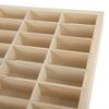 1:64 Scale Toy Car Display Case Organizer Storage, Wooden Wheel Rack Wall Mounted with 62 Compartments, Stylish Diecast Car Display Rack for Toy Car, Collectibles, Figurines (58.5x5x64.5cm) view 4