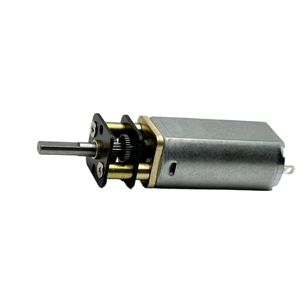 POWTAXBJGD 1pcs High Torque Full Metal Gearbox 050 Gear Electronic Starter DC3V-12V 28RPM-118RPM Slow Speed Flat Shaft Reduction Robot 13GA-050