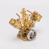 RW-V2 Steam Engine Kit for Adult, 6CC Mini Dual Cylinder V2 Reciprocating Steam Engine That Runs, Precision Model for 70130cm Boats view 4