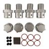 10mm Extended Wheel Hex Hub Set for ARRMA Kraton Mojave Infraction 6S (Silver) view 1
