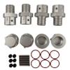 10mm Extended Wheel Hex Hub Set for ARRMA Kraton Mojave Infraction 6S (Silver) view 2