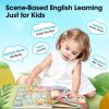 My First English Sound Toy  470+ Words, 21 Themes, Fun Word Game, Alphabet Sound Book, Press to Learn Phonics, Interactive Musical Book, for Educational Language, School Education(2pcs) view 3