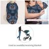 Muishi Starry Sky Turtle Newborn Swaddle Blankets Hat Sets Soft Baby Receiving Blanket Swaddle Sack for Baby Shower Infant Boy Girl Gift view 4