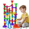 Ifollower Marble Run, 109Pcs Marble Maze Game Building Toys for Kid, Upgrade Mable Track Race Construction STEM Learning Toy, Birthday for Boys Girls Aged 3-12 view 1