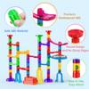 Ifollower Marble Run, 109Pcs Marble Maze Game Building Toys for Kid, Upgrade Mable Track Race Construction STEM Learning Toy, Birthday for Boys Girls Aged 3-12 view 2