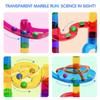 Ifollower Marble Run, 109Pcs Marble Maze Game Building Toys for Kid, Upgrade Mable Track Race Construction STEM Learning Toy, Birthday for Boys Girls Aged 3-12 view 3