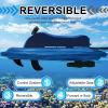 VNATWGOO Inflatable Electric Motorboat, 500W Brushless Motor Detachable Thruster, for Underwater Scooter Diving Booster,Motorboat+500W10A view 3