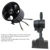 Asixxsix Engine Ducted Fan, 70mm 6 Blades EDF Ducted Fan DIY Assembly Thrust of Up to 1200G Engine with 3000KV Brushless Motor for PC Cooling RC Airplane Model Aircrafts view 3