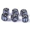 14.5MM Printing Precision Dice Translucent Colors 0.57inch, 6pcs Set view 1