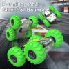 LM-15 Remote Control Car, 4WD RC Stunt Car with Inflatable Tires, Double-Sided Pattern and LED Flash, 2.4GHz, 360 Rotates and Flips, Gift for Birthday, Christmas, Thanksgiving view 4