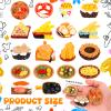 18 Pcs Miniature Mexican Fiesta Food Toy Dia de Los Muertos Ofrenda Dia de Los Muertos Mexican Mini Food for Miniature Fairy Garden Accessories Garden Dollhouse Decoration view 3