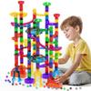 Ifollower Marble Run, 150Pcs Mable Track Race Toys for Kid, Upgrade Marble Maze Game Building Blocks STEM Learning Toy, Birthday for Boys Girls Aged 3-12 view 1