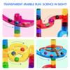 Ifollower Marble Run, 150Pcs Mable Track Race Toys for Kid, Upgrade Marble Maze Game Building Blocks STEM Learning Toy, Birthday for Boys Girls Aged 3-12 view 3