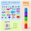 Ifollower Marble Run, 150Pcs Mable Track Race Toys for Kid, Upgrade Marble Maze Game Building Blocks STEM Learning Toy, Birthday for Boys Girls Aged 3-12 view 4