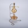 HOENTECH Mini Steam Engine Model That Works, 6.8 x 10 x 13.2CM Mini Pure Copper Verticle Type Steam Engine Model, Physics Experiment STEM Toy view 3