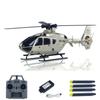 TOUCAN RC HOBBY 1/36 C123 6CH RC Simulation Helicopter Model EC135 Radio Control Stunt Airplane Reverse Flight Optical Flow Positioning for Adult view 1