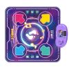 CATHATRR Dance Mat for Children Featuring 4 Light Up Buttons and Builtin Music for Kids Family Gathering Lightup Dance Mat view 1