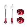 4140 Carbon Steel + Aluminum 6061-T6 Rear Shock Absorber Shaft Core Kit for Arrma 1:5 Kraton 8S EXB 4X4 Brushless Speed Truck/Outcast 8S EXB 4X4 Brushless Stunt Truck Upgrades - Red view 1