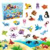 TWERF 30 Packs Ocean Party Favors for Kids 895 PCS Mini Marine Animals Building Blocks for Goodie Bag Stuffers Bulk Classroom Prizes Easter Basket Birthday Party Favors for Boys Girls Ages 6-8-12 view 1