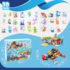 TWERF 30 Packs Ocean Party Favors for Kids 895 PCS Mini Marine Animals Building Blocks for Goodie Bag Stuffers Bulk Classroom Prizes Easter Basket Birthday Party Favors for Boys Girls Ages 6-8-12 view 3