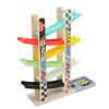 Car Ramp Toys, Race Track with Vehicle Playset, 6-Piece Set with Parking Lot for Kids, Toddlers, and Family Play view 4