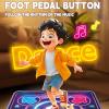 Oxtxuzdm Kids Electric Dance Mat with Music and Lightup Buttons Fun Dancing Toy for Children Birthday Party Activity Musical Dance Mat view 3