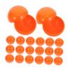 Toddmomy 50pcs Bingo Balls: 4cm Openable Plastic Lottery Balls for Party Games - Raffle Drawing Spheres for Team Building & Entertainment Activities view 1
