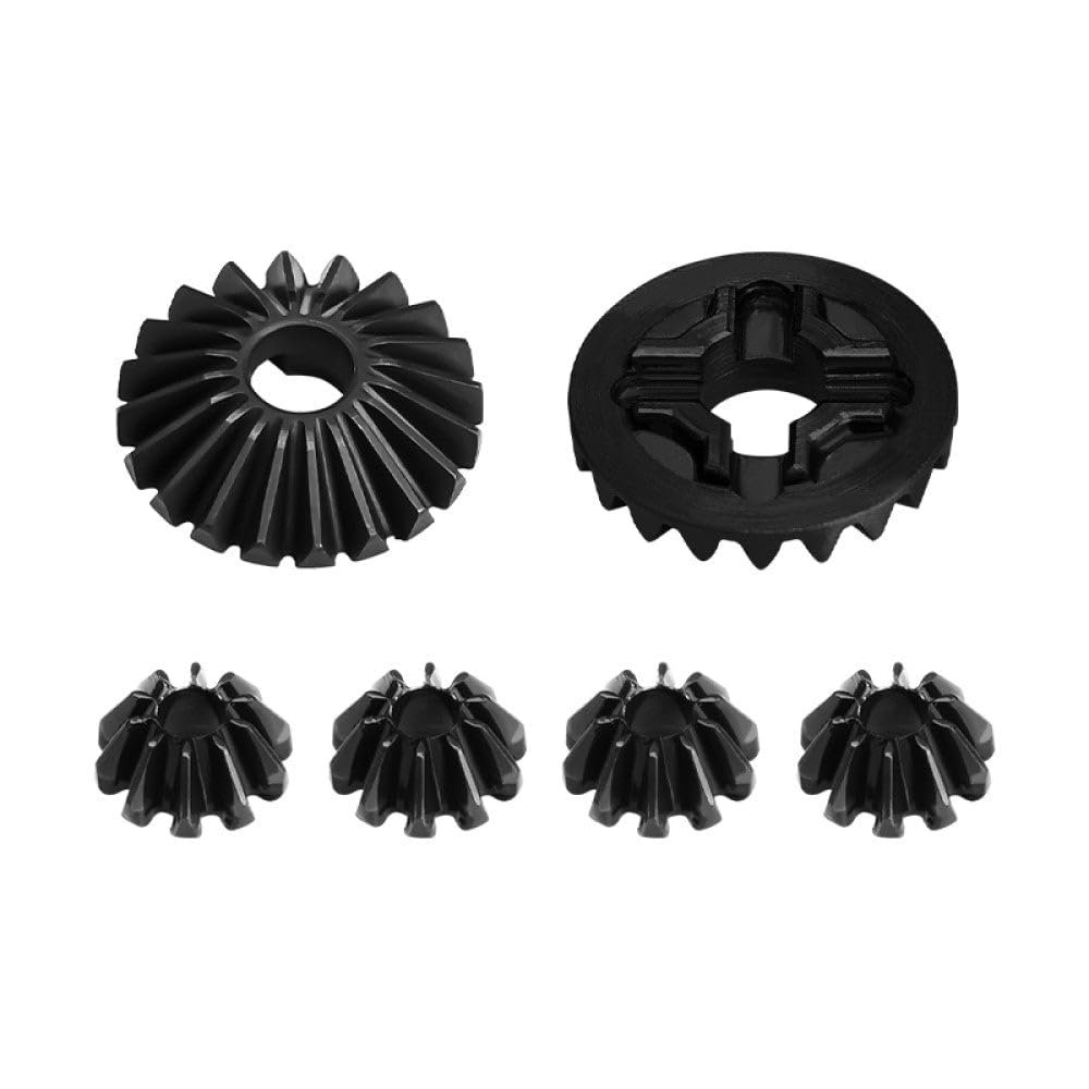 20CrMo Steel Diff Gear Set for 29mm Diff Case for Arrma 1:8 Kraton 6S EXB V2 V6 / Notorious V6 / Outcast 6S / 1:7 Mojave EXB/Big Rock/Talion Upgrade Parts - Black