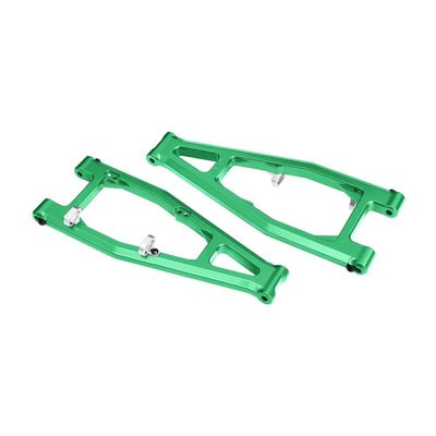 Aluminum 7075-T6 Alloy Front Upper Suspension Arms for Traxxas 1/6 Funco Pro Scale 2WD Sand Car 8S-109076-4 Upgrades - Green