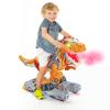 Dinosaur Ride On Toy Cars for Kids, Toddler Electric Ride On Toys with Music, Light & Smoke, 3-5 Year Old boy Gift, Preschool Kids Scooter Foot-to-Floor Walker for Indoor Outdoor view 1