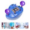 ZHIBIMOI 1200 W Electric Balloon Pump, Professional Dual Hole Inflator with Timer and Quantitative Function, Electric Balloon Pump Inflator for DIY Balloons Bouquet Birthday Wedding Party(Blue) view 2