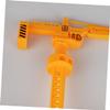 LABRIMP 3pcs Plastic Slewing Crane Model Rotatable Construction Tower Crane for Developing Interest and Parent Interaction Lifelike Simulation view 3
