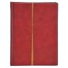 Collection Book 250 Pocket Durable PVC PU Leather Commemorative Holder Storage Album Organizer for Collectors Enthusiasts 16.6 x 22 cm (Red) view 1