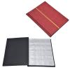 Collection Book 250 Pocket Durable PVC PU Leather Commemorative Holder Storage Album Organizer for Collectors Enthusiasts 16.6 x 22 cm (Red) view 3