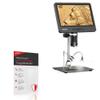 BoxWave Screen Protector Compatible with TOMLOV DM602 Digital Microscope - ClearTouch Anti-Glare ToughShield 9H (2-Pack), Anti-Glare 9H Tough Flexible Film Screen Protector view 1