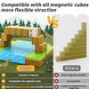 ASTRALUNASENTRY Magnetic blocks-100pcs,Building Cube,Size 0.8 inches/2cm, Constructions Toys for Boys & Girls Age 3-4, 5 6 7 8 9 10 view 4