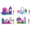 Barbie Mini Doll House Playset: Barbie Land with 1.5-Inch Doll, Furniture & Accessories view 3