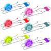 ArtCreativity Retro Light Up Gyro Wheels Set for Kids- Includes 6, 8.5 Inch Rail Twisters, Mesmerizing Spinning and Lighting Effects Design- Top Fun Gift for Boys and Girls view 1