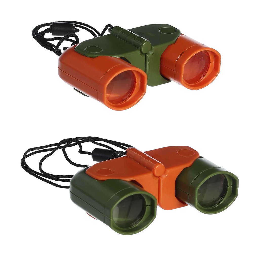 Aurora Toys Versatile Camp Arcadia Folding Binoculars Toy - Used to Spark Outdoor Adventures - Perfect for Summer Break, Kids, and Parents - 3 Inches