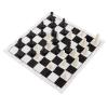 Keenso Compact International Standard Chess, Portable Design, Material for Camping, Travel, and Outdoor Fun (Wood Color (Black White) view 1
