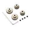 Compatible with Tamiya for TT01 for TT02 TB02 TA05 RC Car Upgrade Parts Accessories Metal 18T 19T 24T 25T Pinion Gear Moter Gear RC Car Accessories view 2