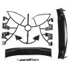 RC Spare Part Compatible with 1/10 RC for Racing Drift Car Parts Replacement Accessories Rear Wings Drift Road Body Spoiler Wing for Universal view 3