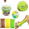 Anfylife Soft Puff Slime Like ice Cream,Non-Sticky, Mess-Free, Stress Relief, Non-Toxic&100% Safe-Toys for Kids Classroom Reward, Boys and Girls Birthday & Party Favors Gifts,Scented,ASMR-Kiwi Fruit view 3