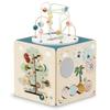 FReniland Wooden Activity CubeFive Sided Montessori ToysSensory Toy for ToddlerGift for Boys and Girls Over 18 Months view 1