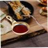 jojomis Stainless Steel Mini Sauce Cup - Glossy Finish Dipping Dish - 5 in Round Condiment Cup for Steak & Sushi view 4