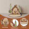 12 Pack Woodland Animals Baby Shower Decorations, Kid Forest Happy Birthday Decoration Centerpieces for Tables Woodland Nursery Animal Decor Home Office Farmhouse view 3